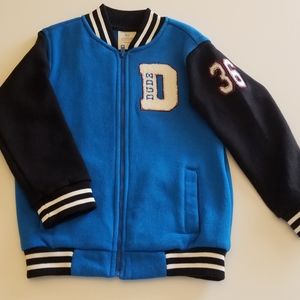 NEW Wonder Kids 4T Blue Varsity Jacket - Dude #36
